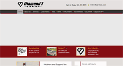 Desktop Screenshot of diamondtservices.com